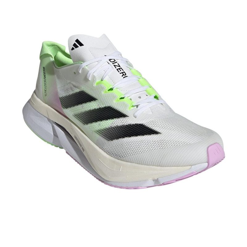 adidas adizero boston 12 men s green spark shoes irun singapore 2