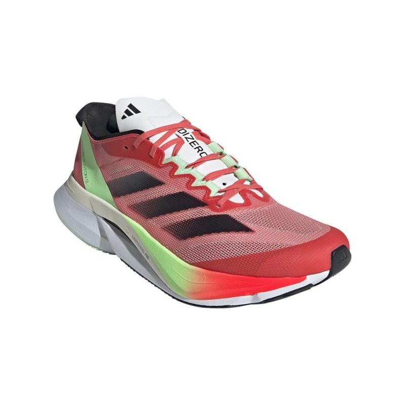 adidas adizero boston 12 men s preloved scarlet or aurora met shoes irun singapore 2