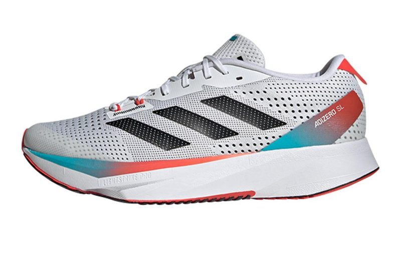 adidas adizero sl men s cloud white or bright red shoes irun singapore 1