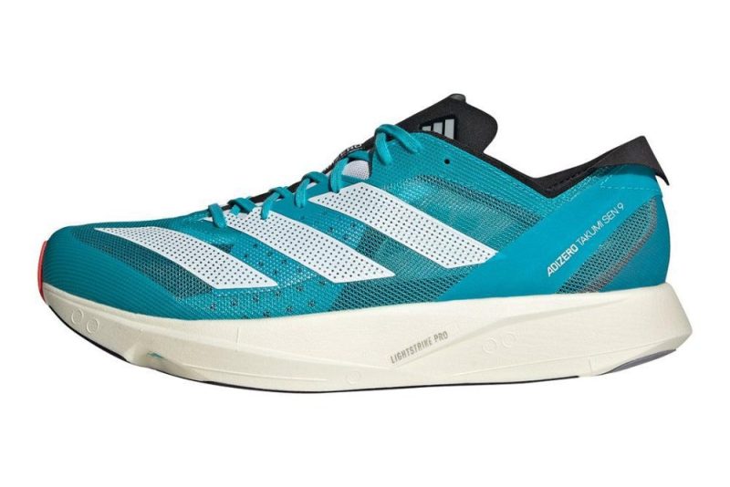 adidas adizero takumi sen 9 men s cloud white or lucid cyan shoes irun singapore 1