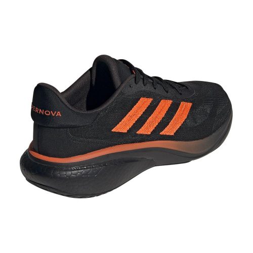 adidas supernova 3 men s core black or impact orange shoes irun singapore 4