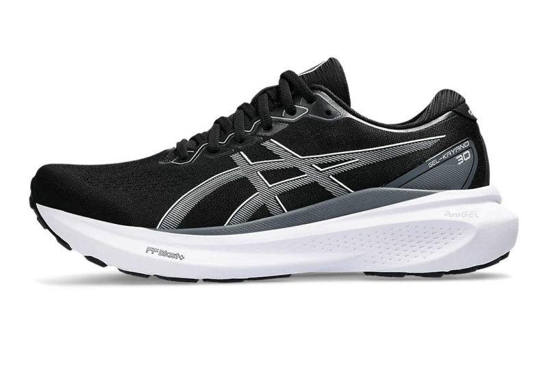 asics gel kayano 30 2e men s black or sheet rock shoes irun singapore 1