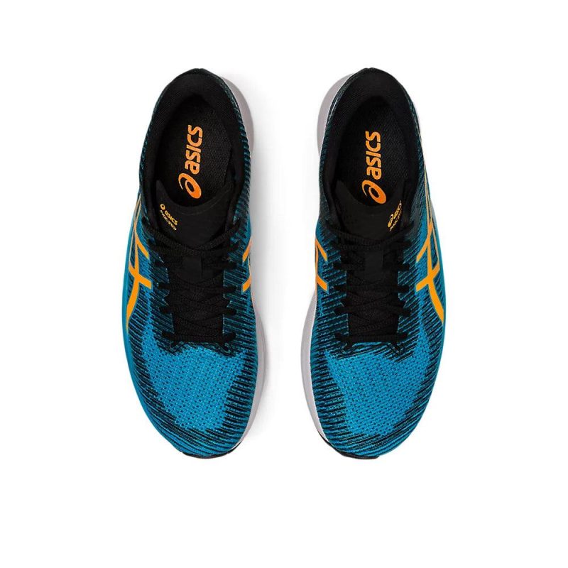 asics magic speed 2 men s island blue or orange pop shoes irun singapore 3