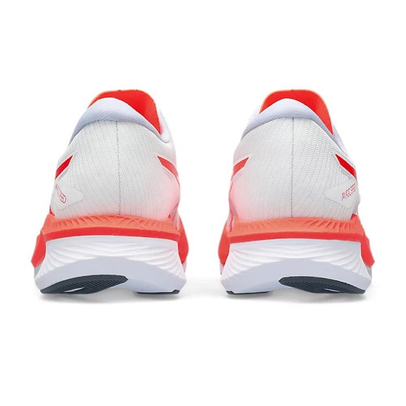 asics magic speed 3 women s white or sunrise red shoes irun singapore 4