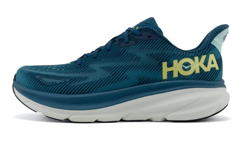 hoka clifton 9 men s midnight ocean or bluesteel shoes irun singapore 1