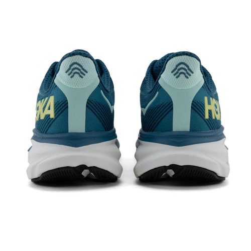 hoka clifton 9 men s midnight ocean or bluesteel shoes irun singapore 4