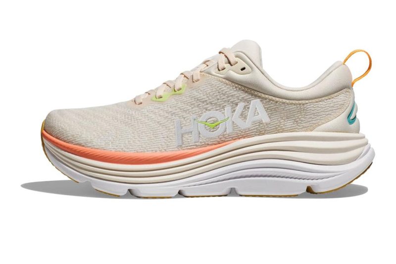 hoka gaviota 5 wide women s vanilla or eggnog shoes irun singapore 1