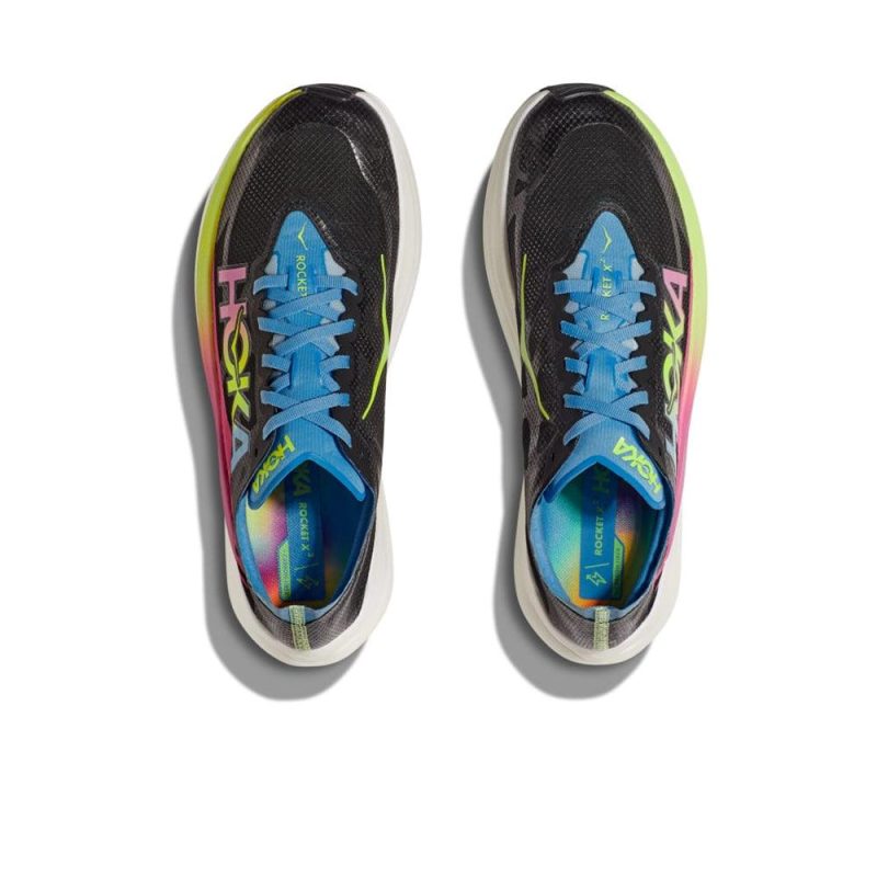 hoka rocket x 2 all gender black or multi shoes irun singapore 3