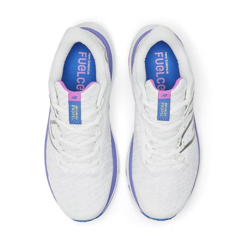 new balance fuelcell propel v4 b women s white or electric indigo shoes irun singapore 3