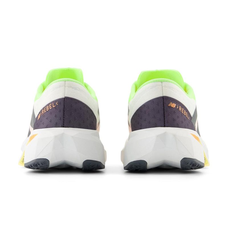 new balance fuelcell rebel v4 b women s white or bleached lime glo shoes irun singapore 4