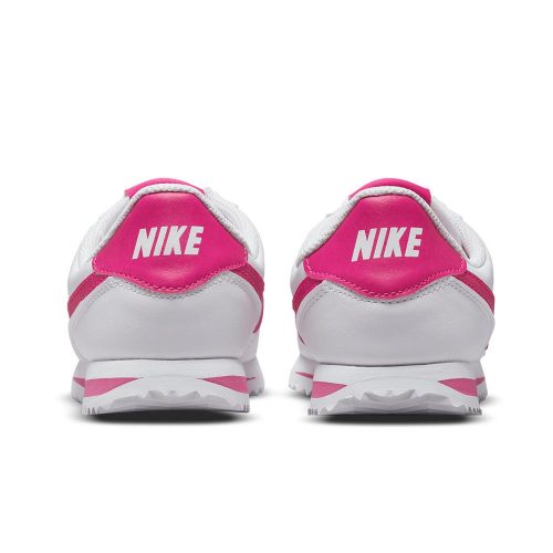 nike cortez basic sl older kids white or pink prime shoes irun singapore 4