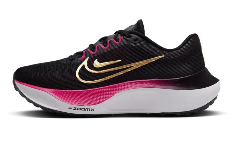 nike zoom fly 5 women s black or fireberry shoes irun singapore 1