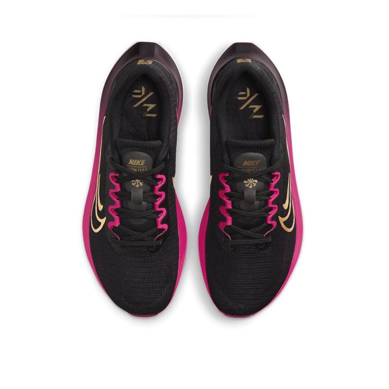 nike zoom fly 5 women s black or fireberry shoes irun singapore 3